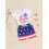 (6-12 Months, Blue) Conjunto de verano con rayas. 4
