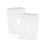 Witte LED-tuimelschakelaar (4 stuks) 5