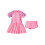 (XXXXXXL, Pink) Conjunto de biquíni secagem rápida. 2