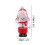 Animierte, trommelnde Schneemann-Dekoration, 17,3 cm 4