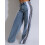 (XL, Blue) Γυναικείο τζιν παντελόνι την άνοιξη 7