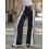 (XL, White) Γυναικείο τζιν παντελόνι την άνοιξη 14