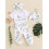 (3-6 Months, White) Ensemble d'été pour Vêtements unisexes. 6