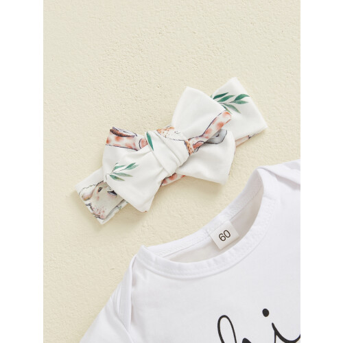 (Newborn, White) Ensemble d'été pour Vêtements unisexes. 1