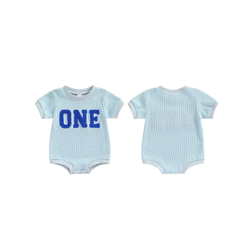 (6-12 Months, Blue) Βρεφικό φόρεμα γενεθλίων και αγόρια 1