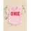 (12-18 Months, Pink) Pelele de cumpleaños de letras. 4
