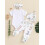 (Newborn, White) Ensemble d'été pour Vêtements unisexes. 7