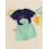 (18-24 Months, Blue) Καλοκαιρινά ρούχα για καρό σορτς 4