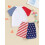 (6-12 Months, Blue) Conjuntos de shorts de julho. 5