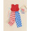 (12-24 Months, Red) Éadaí Cailín Beag 2 phíosa 5