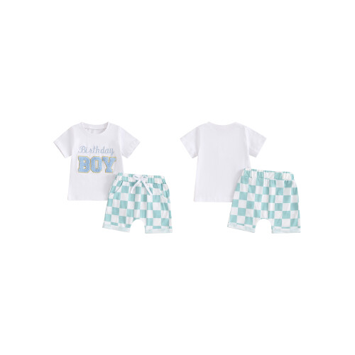 (18-24 Months, Blue) Conjunto de cumpleaños (2 piezas) 1
