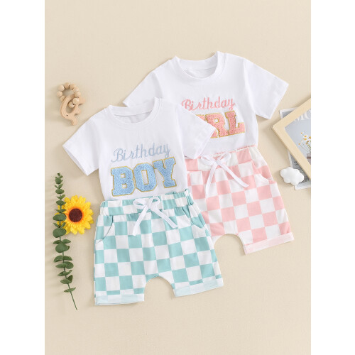 (18-24 Months, Pink) Conjunto de cumpleaños (2 piezas) 2
