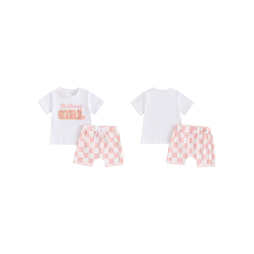 (18-24 Months, Pink) Conjunto de cumpleaños (2 piezas) 1