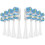 Replacement Heads 8Pack for Spinbrush Pro Clean, Effective Plaque Removal and Secure Snap Fit 1
