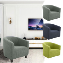 PRETXORVE Stretch Barrel Fotelhuzat – Mintás Spandex Fotelhuzat, Levehető és Puha, Li-ion kompatibilis