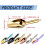Stainless Steel Multi-Purpose Scoop 9.7cm Rainbow Black 4