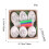 Kit de decorare a ouălor de Paște cu 5 pixuri colorate – 6 ouă 4