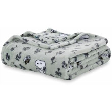 Coperta in peluche Snoopy dei Peanuts – VelvetLoft, King size 228 x 274 cm, Prodotto ufficiale Peanuts, compatibile con i fan dei Peanuts