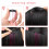 1 τεμάχιο Κιτ με κλιπ μαλλιών 19,7 ιντσών, κλιπ με κλιπ και γκλίτερ, extensions μαλλιών 30 4