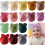 Gorro de algodón para bebé niña con diadema y lazo 1
