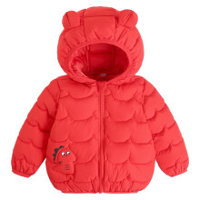 Cappotti invernali imbottiti per neonati e bambini, giacche leggere con cappuccio a forma di orso, capispalla per bambini piccoli