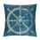 Ensemble de 2 housses de coussin décoratives style bord de mer – Peluche courte 1