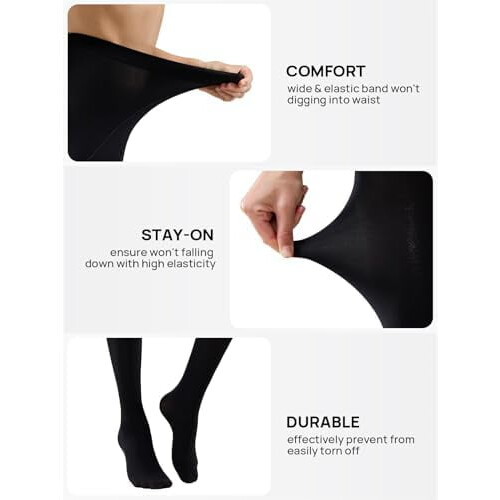 Damen-Strumpfhose, blickdicht, formend, 70 Denier, 2-6 Paar 2