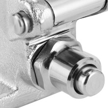 Válvula de rodilla de latón resistente, de alta calidad, para uso higiénico y sin contacto con las manos. Ideal para uso comercial.