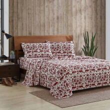 Ensemble de draps en flanelle 3 pièces pour lit simple (1 drap plat, 1 drap-housse, 1 taie d'oreiller) – 100 % coton, poches profondes de 30 cm,