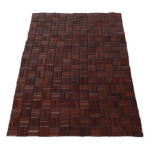 Magnifique tapis de sol d'extérieur vintage en bambou antidérapant avec sangles