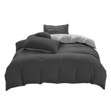 Ensemble de draps 4 pièces premium toutes saisons, draps rafraîchissants pour les personnes qui ont chaud la nuit - 98 % coton, doux et agréable