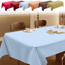 Nappe rectangulaire en plastique 183 x 137 cm (72 x 54 pouces) imperméable