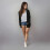 Girls' open-front solid cardigan with pockets, size 7-8Y 4