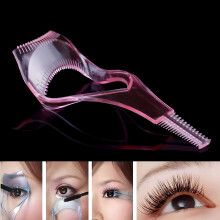 3-in-1 wimpermascara-beschermer, wimperkruller, applicator en kammetje