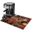 Brown Coffee Dish Drying Mat 16x24 in Rubber Backed 1