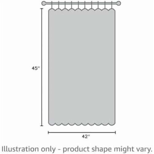 Blackout Linen Curtains with White Lining, Grommet Top, 1
