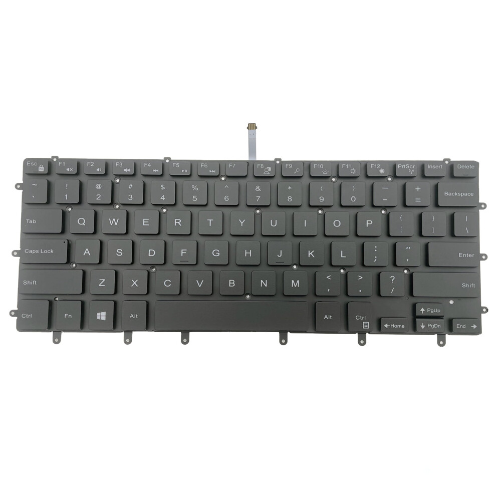 Dell Xps 15 Laptop Keyboard Backlit 0Gdt9f Black 9132278298221