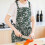 Vintage φόρεμα με ποδιά Pinafore για γυναίκες με τσέπες, χαριτωμένες ποδιές σεφ με 5