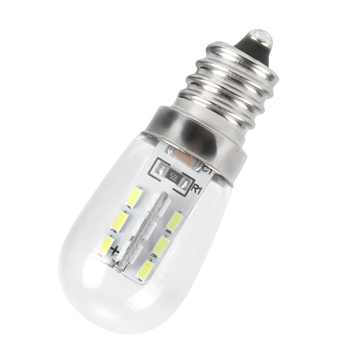10 τεμάχια λαμπτήρας ψυγείου E12LED 1.5W AC230V αντικατάστασης για λάμπα οικιακής 1