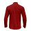 Shirts for Men Corduroy Long Sleeve Solid Collared Tops Zipper Pullover Textured Sweatshirt 5