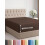 Drap-housse blanc King à poches extra profondes 45 à 60 cm 1
