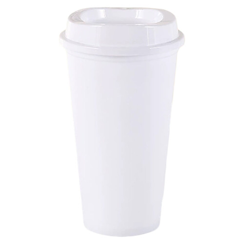 Επαναχρησιμοποιήσιμα πλαστικά ποτήρια 650ml με καπάκια, μεγάλα ποτήρια που