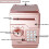 Mini Cofrinho ATM Infantil – Cofre Eletrônico com Código, Contador de Dinheiro e Trava com Senha (Ouro Rosa) 3