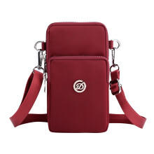 Bolsos pequeños de bandolera para mujer con correa desmontable y múltiples cremalleras, ideales para viajes, compras y actividades al aire libre.