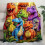 Dinosaurier-Flanelldecke, 152 x 102 cm 3