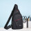 Τσάντες Crossbody για άνδρες, σακίδιο πλάτης ώμου, μικρό σακίδιο πλάτης με ιμάντες 8