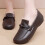 Γυναικείες Χειμερινές Μπότες Slip-On με Φλις Επένδυση, Ζεστές, Φλατ, Καθημερινές 6