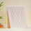 Housse de serviette rayée, absorbante, épaisse et douce, blanche, 1 pièce 5
