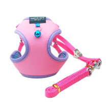 Coleira para cães BESTSKY, serve para vários animais de estimação, guia resistente à tração, rosa, tamanho M