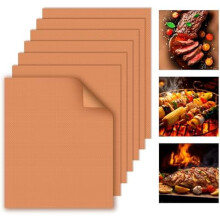 Copper Grill Mats 15.75 x 13 in 7-Pack